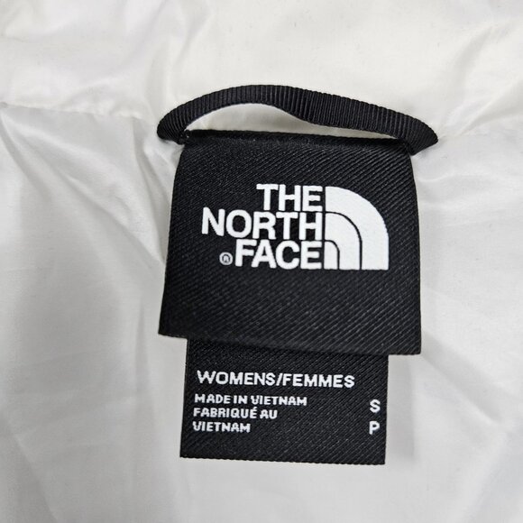The North Face White Thermoball Eco Lightweight Insulated Full Zip Vest Small - Picture 3 of 16